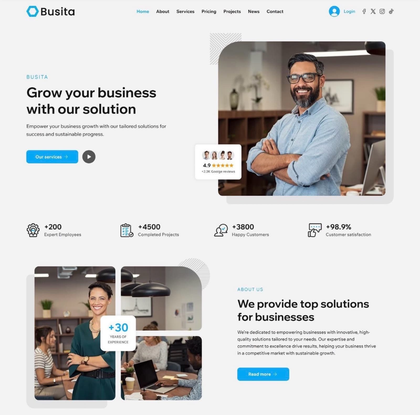 I Will Build a Modern Business Website for Your Company or Small Business