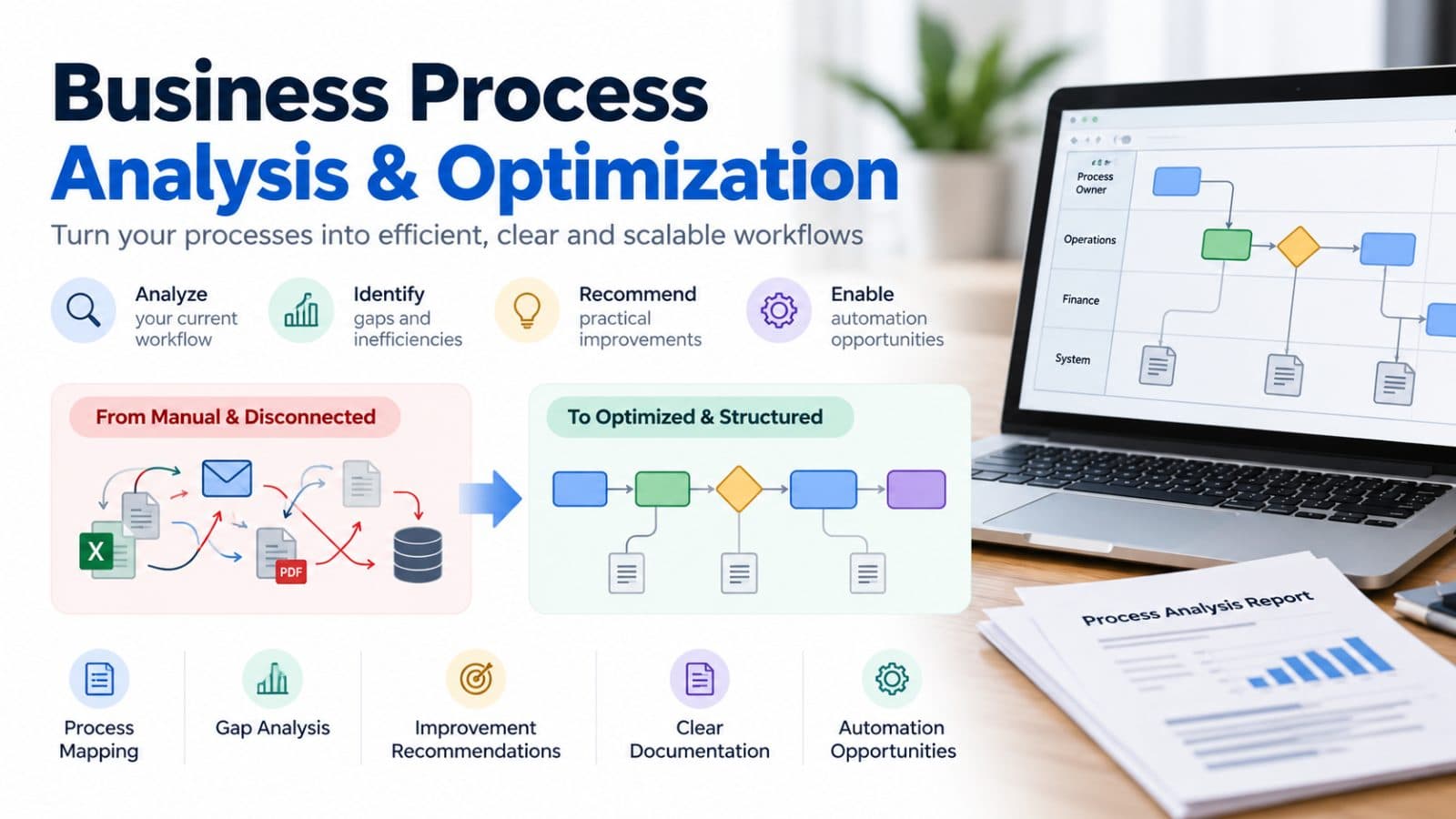 Business Process Analysis & Workflow Optimization