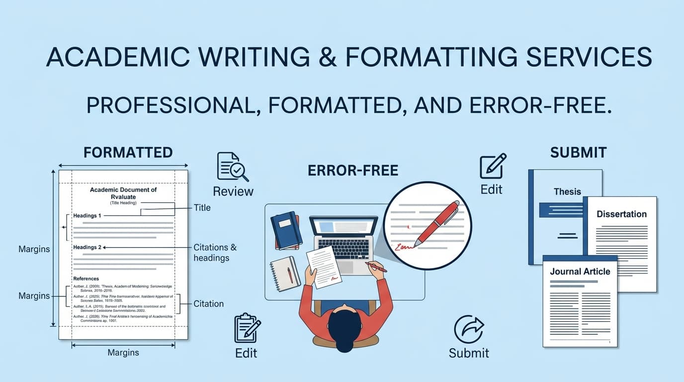 I will write, format, and edit professional academic research and graduation projects
