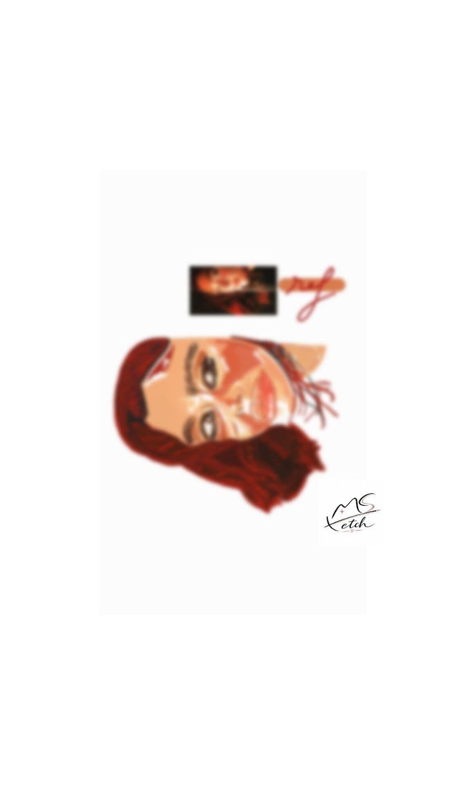 Dua Lipa Digital Portrait — Reflections | MC Sketch