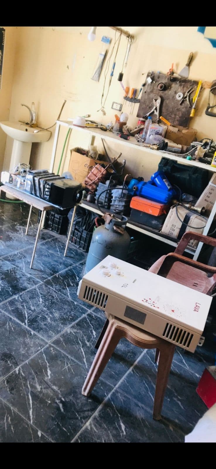 صيانة سخانات الغاز