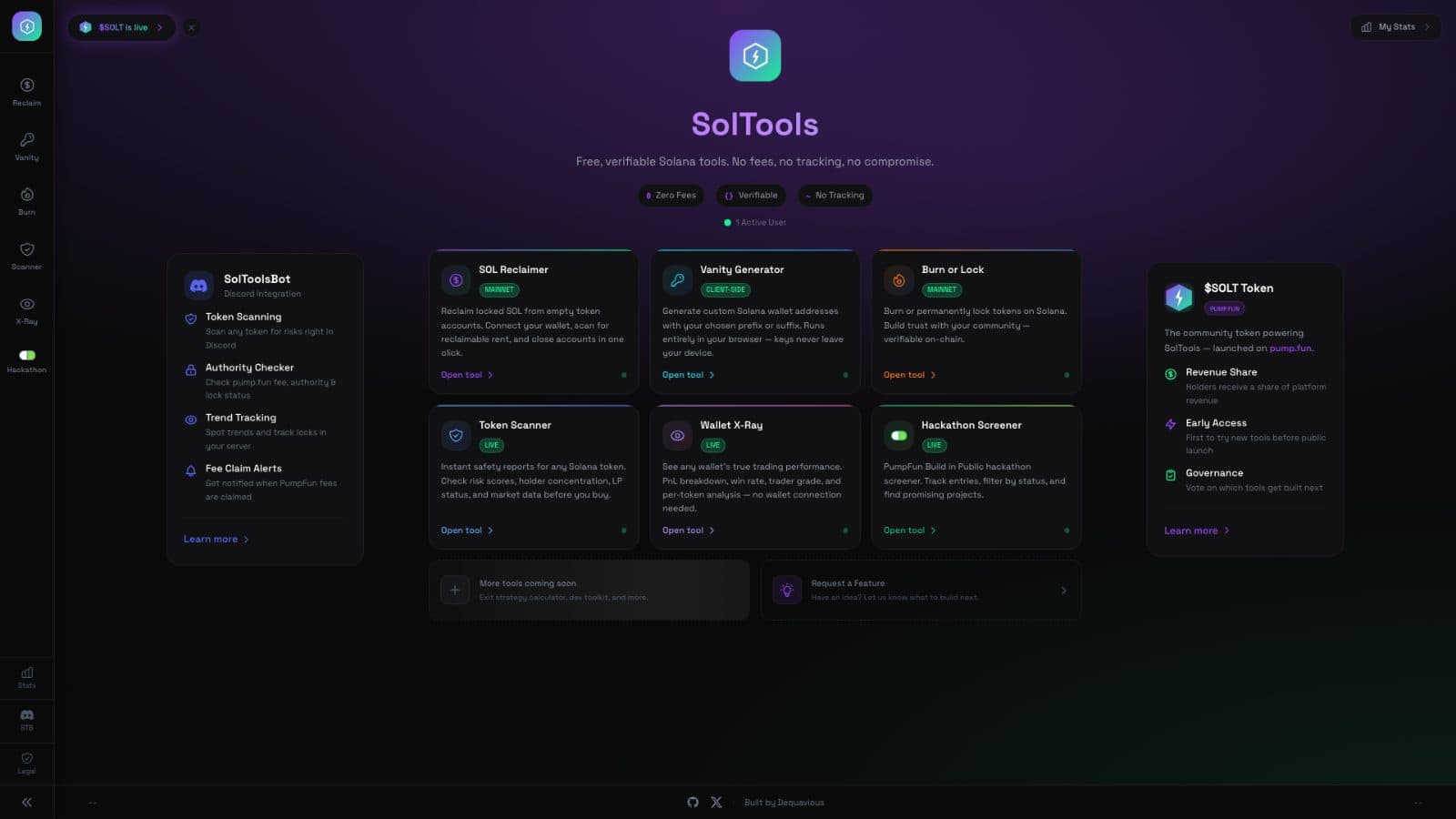 I will build Solana tooling, bots and on-chain infrastructure in Rust