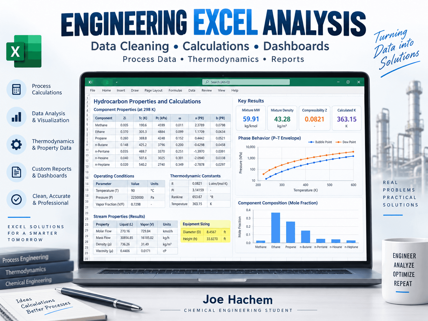 I will clean, organize and analyze your Excel data