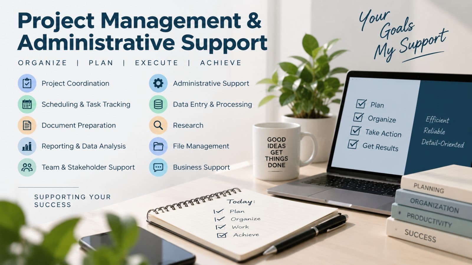 Project Management & Administrative Support