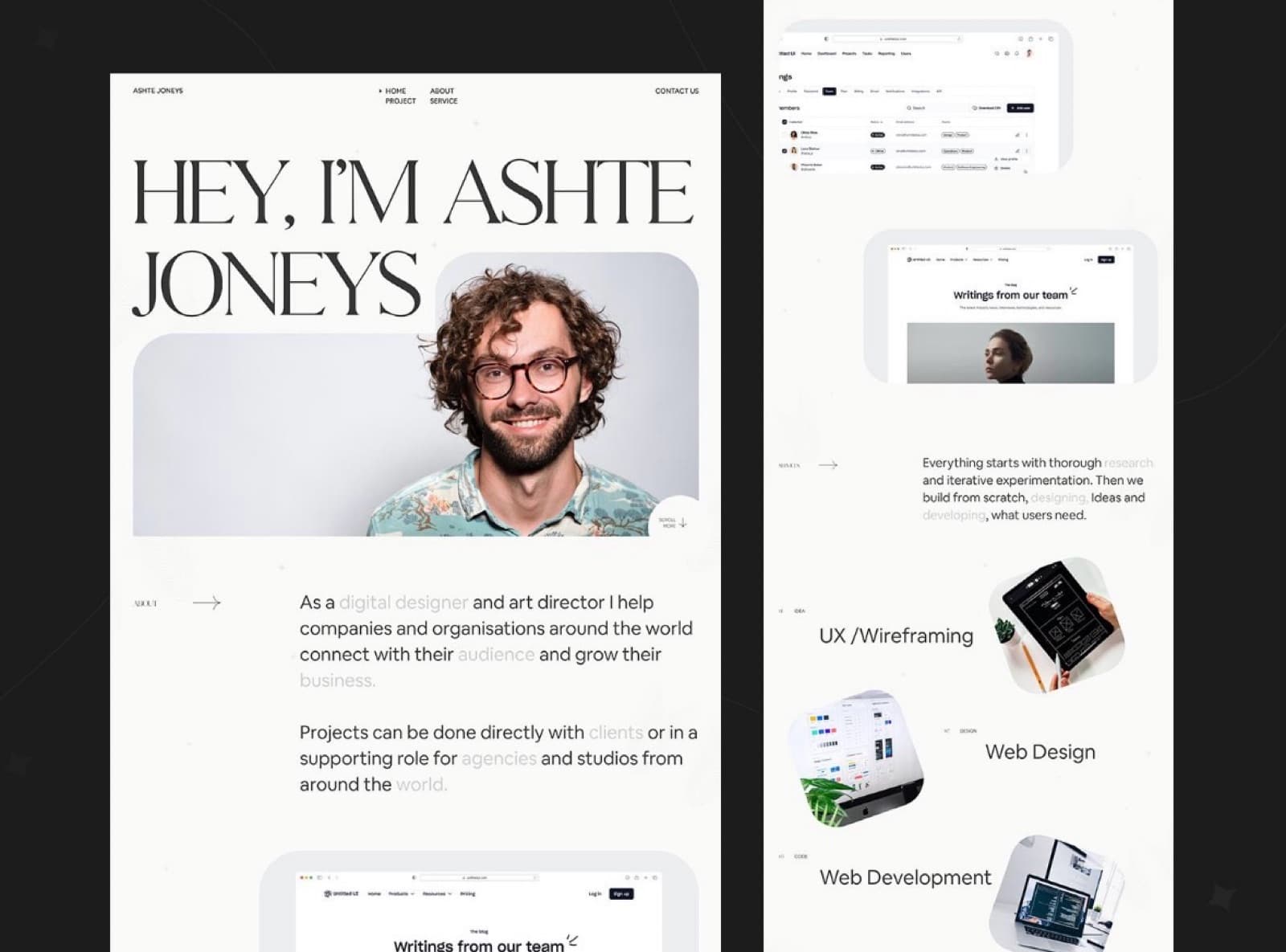I Will Build a Modern Personal Portfolio Website to Showcase Your Work