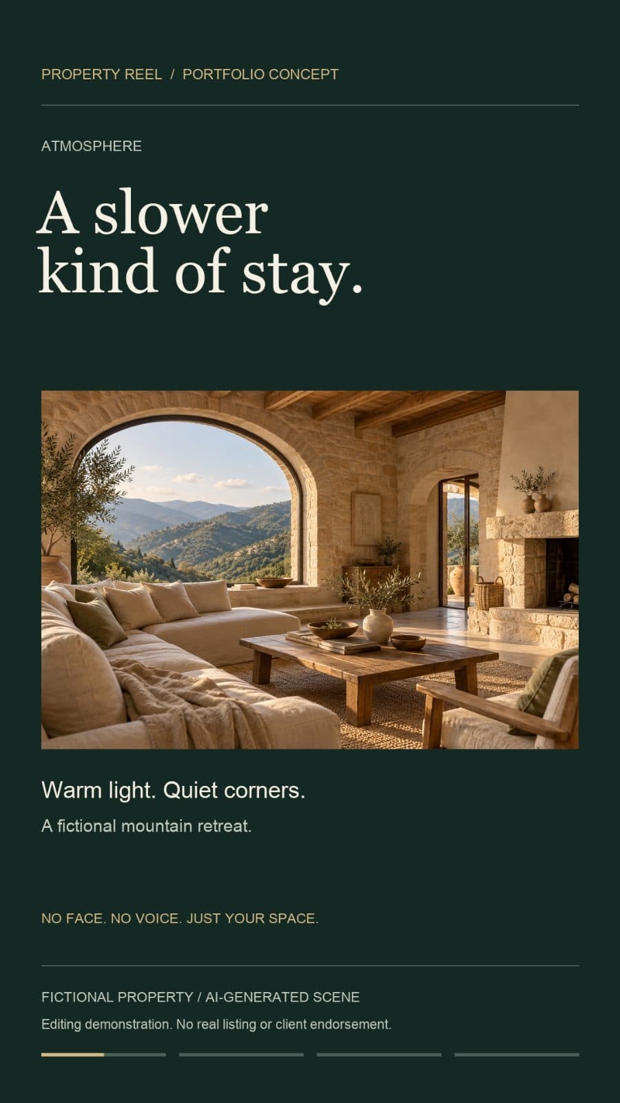 I will turn your property photos into a silent promotional reel