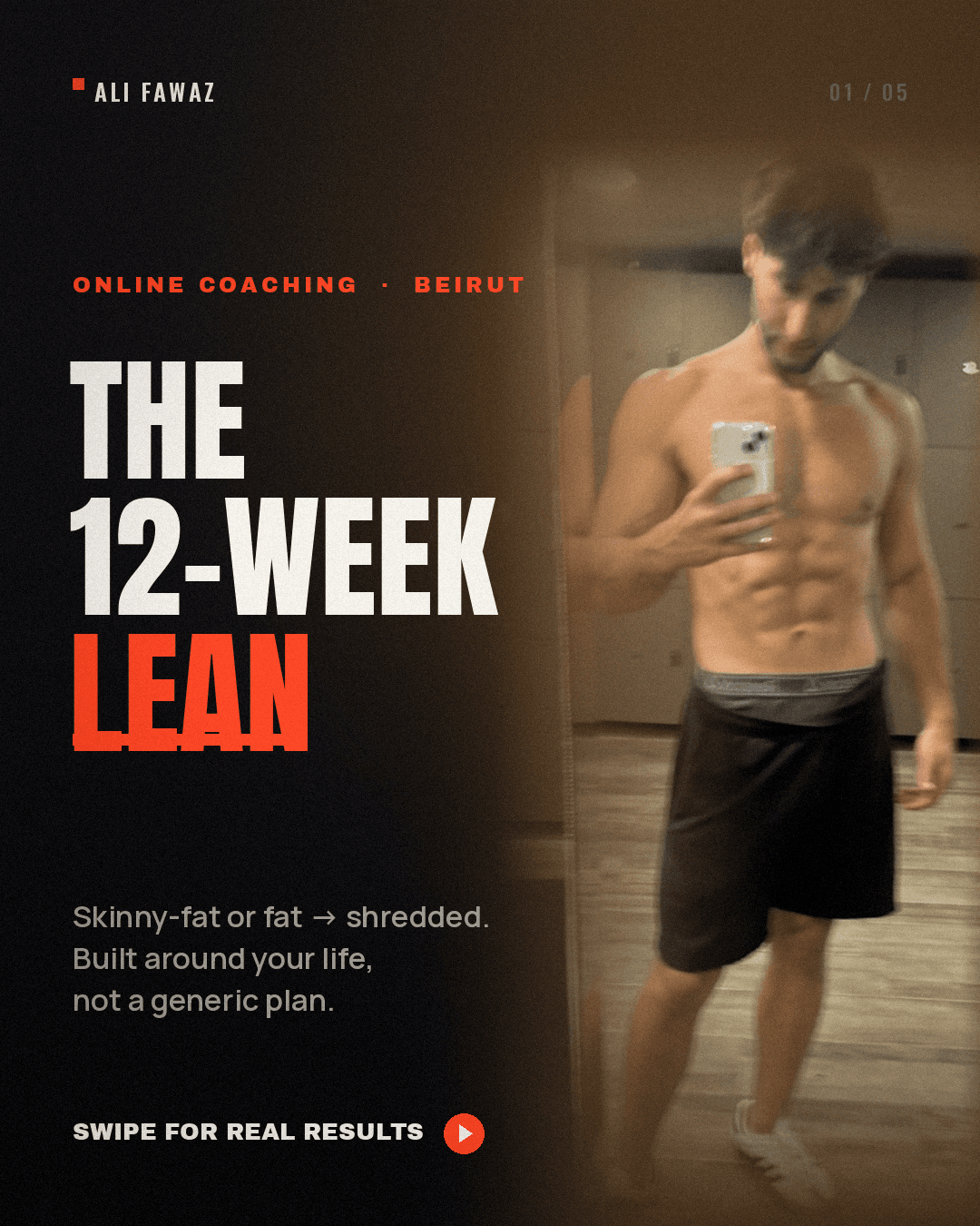 1-on-1 Online Fitness Coaching — 12-Week Lean Transformation