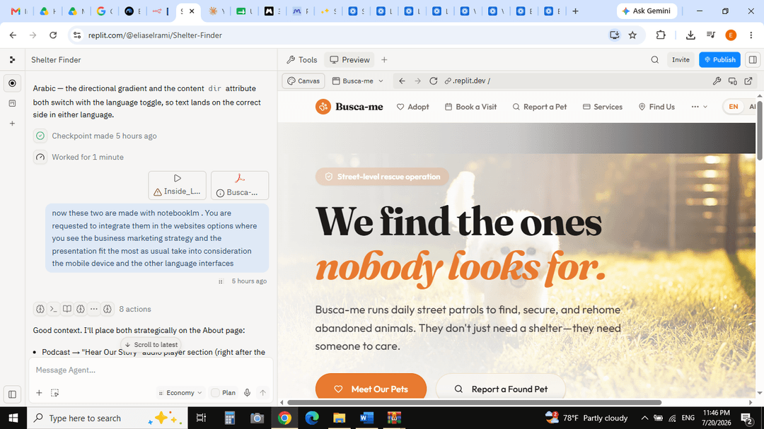Busca-me: Agentic AI for Pet Rescue & Adoption