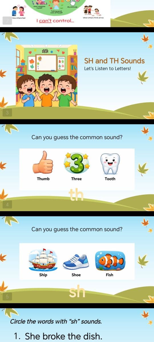 Phonics PowerPoint presentation