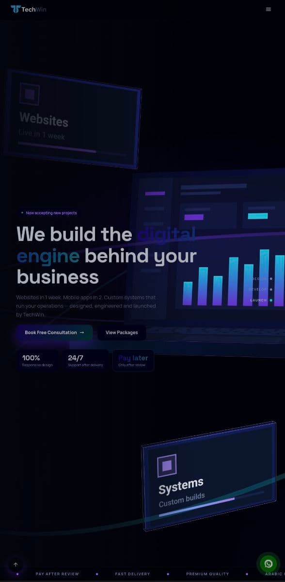 Website development