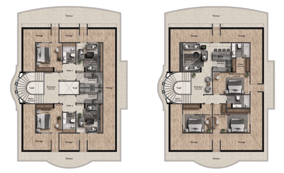 Photoshop Plans Render - Broummana - Lebanon