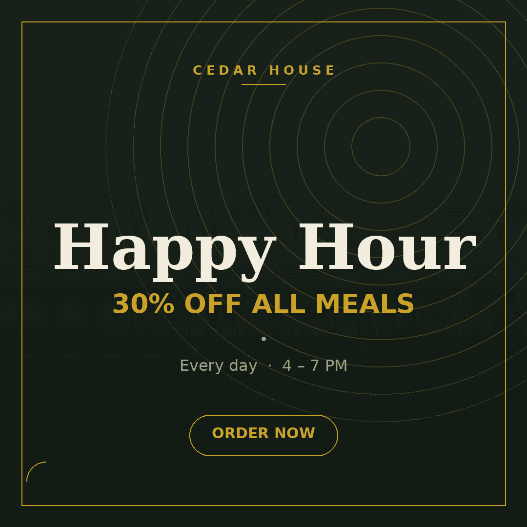 HAPPY HOUR