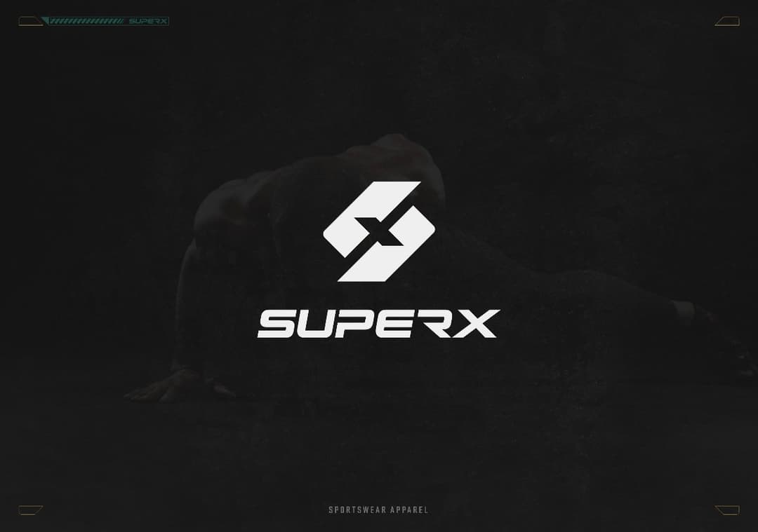 SuperX - Sportswear brand identity and packaging concepts