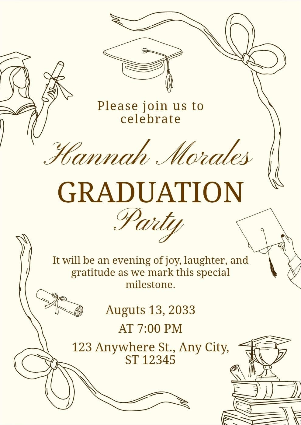 Professional Invitation Card & Social Media Design