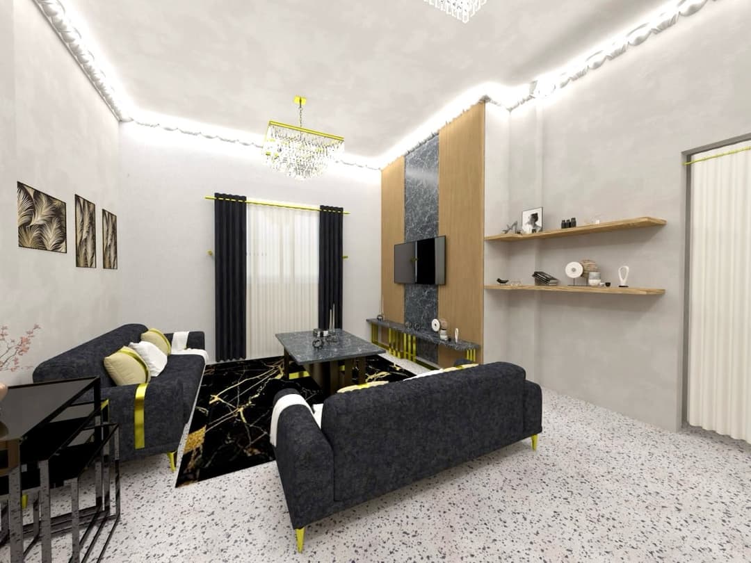 Living room for a client