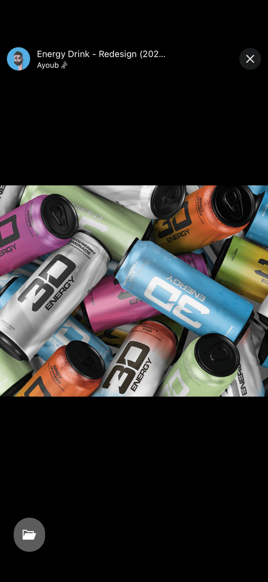 3D Energy - Can label design