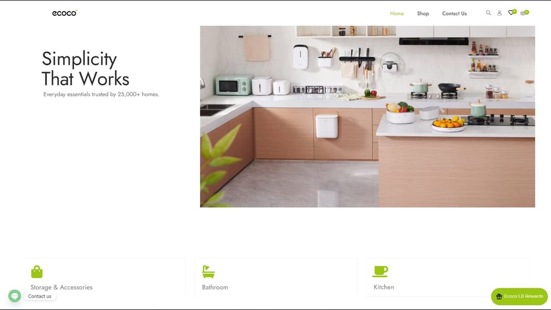 Ecoco LB — Home Essentials E-commerce Store