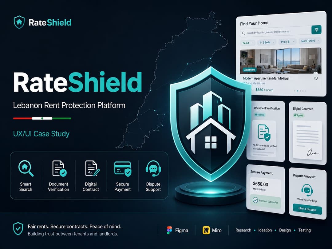 RateShield - Digital Platform Analysis & UI / UX Concept