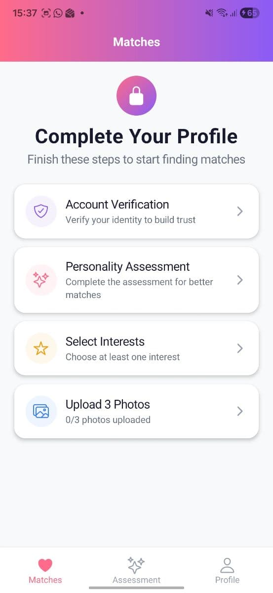 LikeMinded: Dating Mobile App