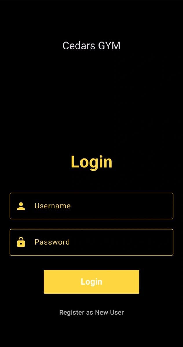 GYM Membership Application