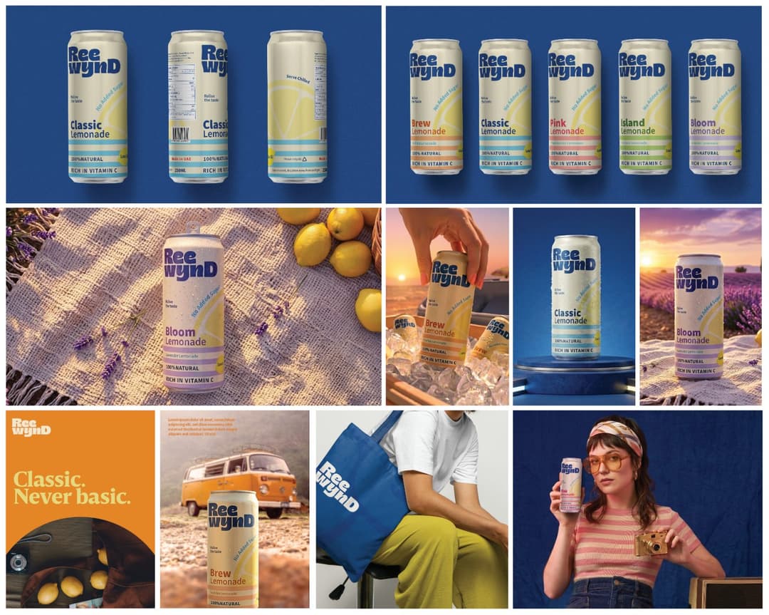 Lemonade package design