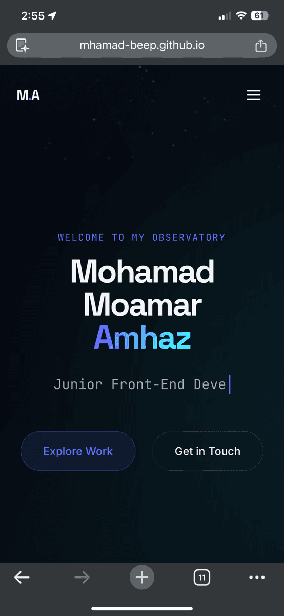 Mohamad amhaz portfolio