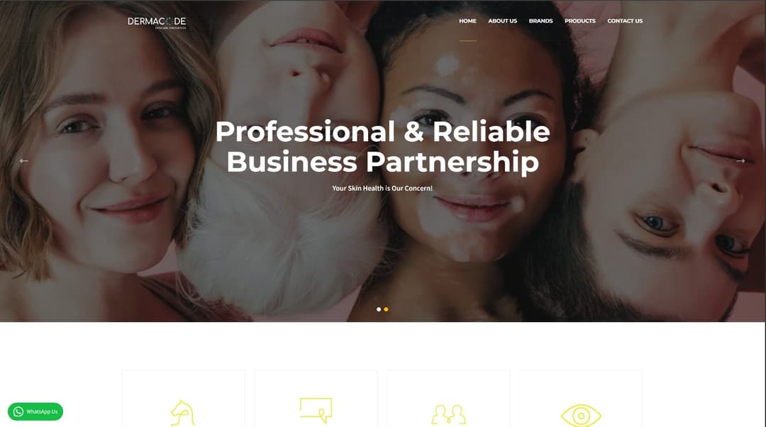 Dermacode LB — Dermo-Cosmetics Distributor Website