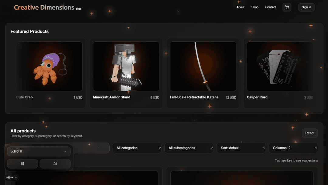Creative Dimensions: Advanced Full-Stack 3D Printing Portal & Automated E-Commerce Engine