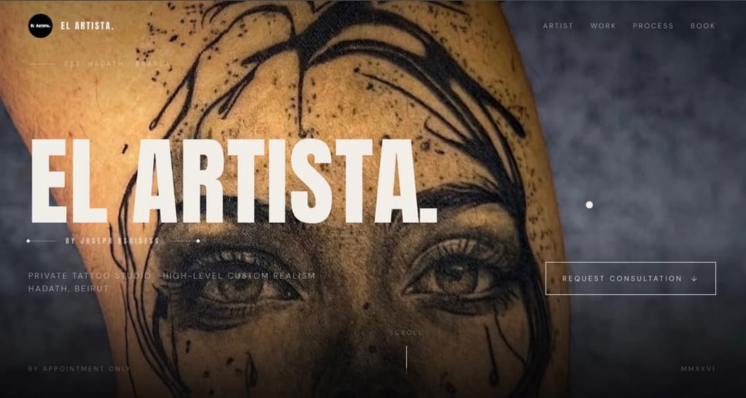 El Artista — Private Tattoo Studio, Beirut