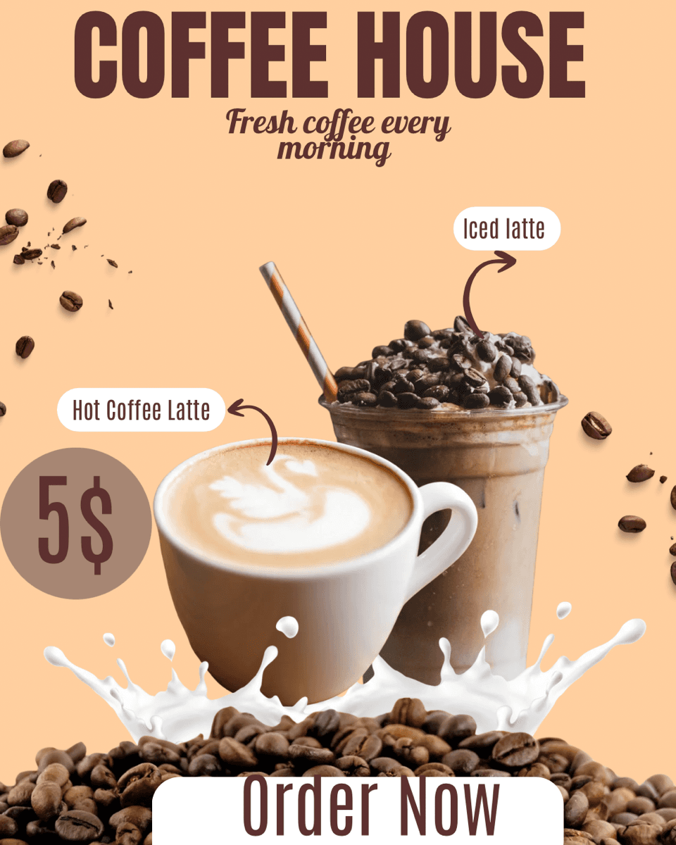 Coffee Shop Social Media Post Design